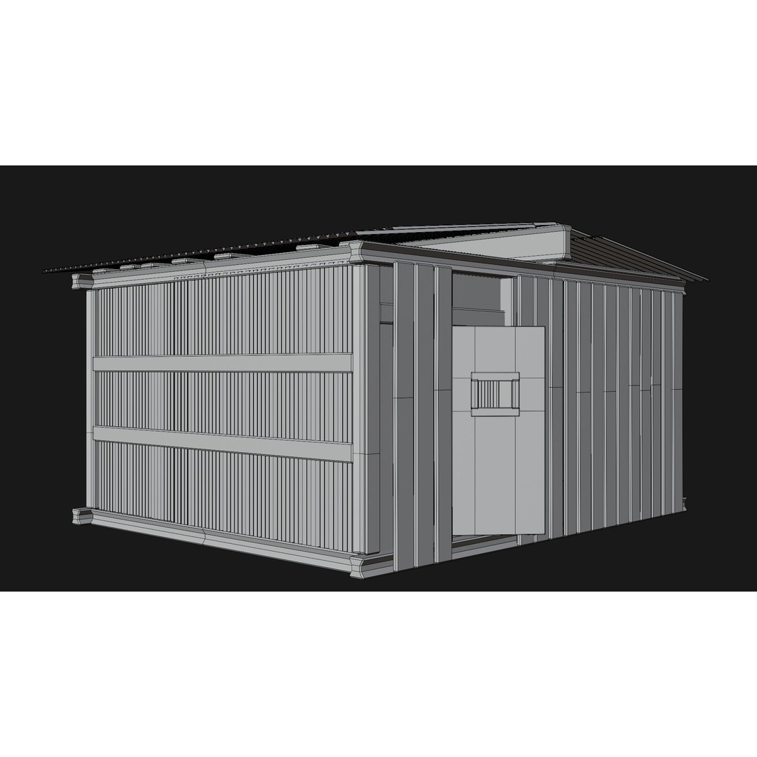 Medieval Houses 3D Model – Low Poly Game Ready Asset, FBX & OBJ Formats - View 58