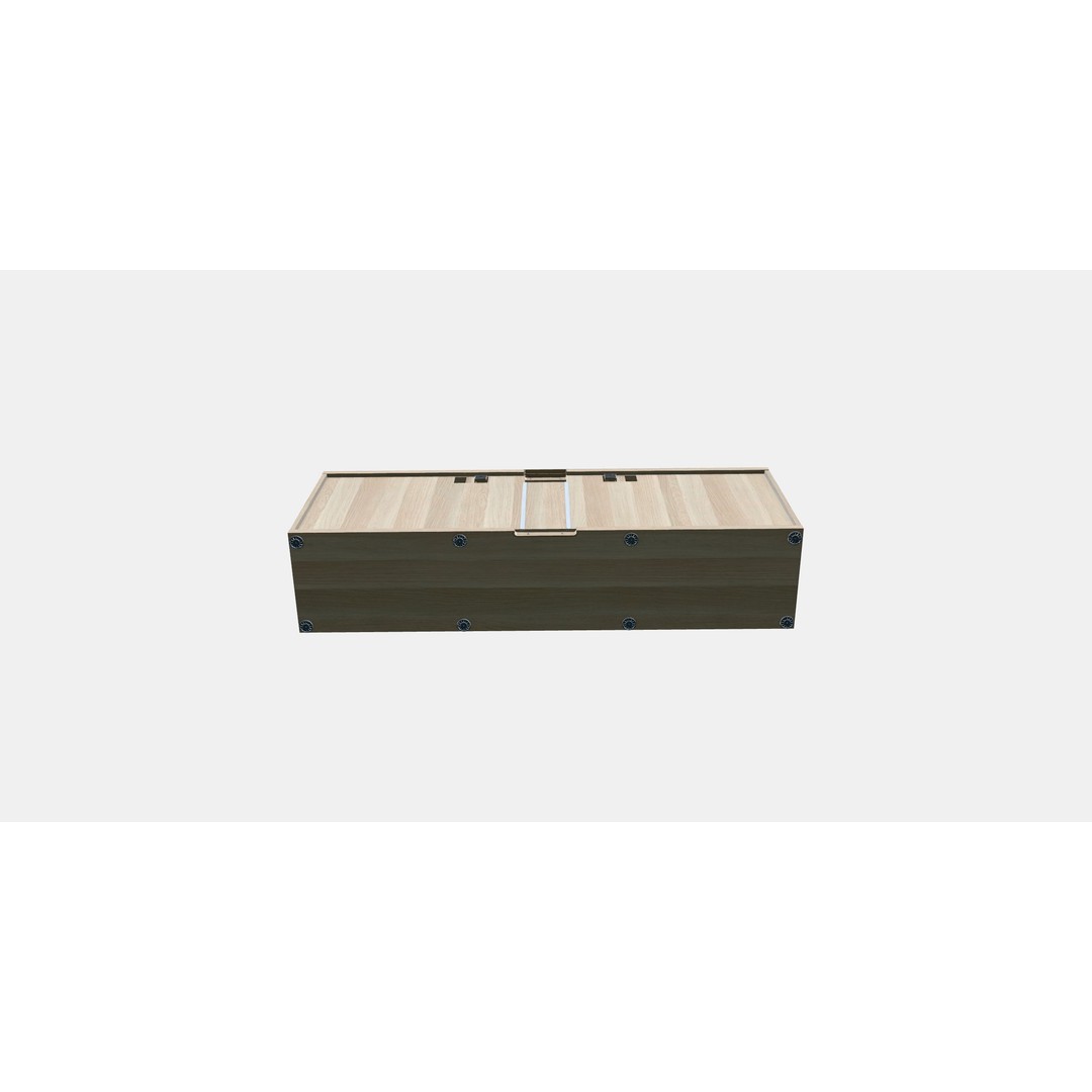 BESTA TV Bench 3D Model – Modern Scandinavian Furniture, FBX - View 9