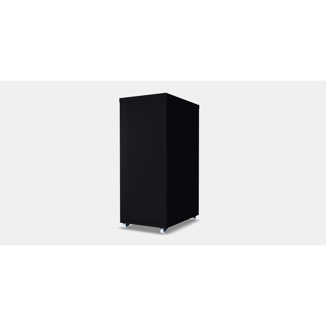 HELMER Drawer Unit 3D Model – Stylish Mobile Storage, FBX - View 5