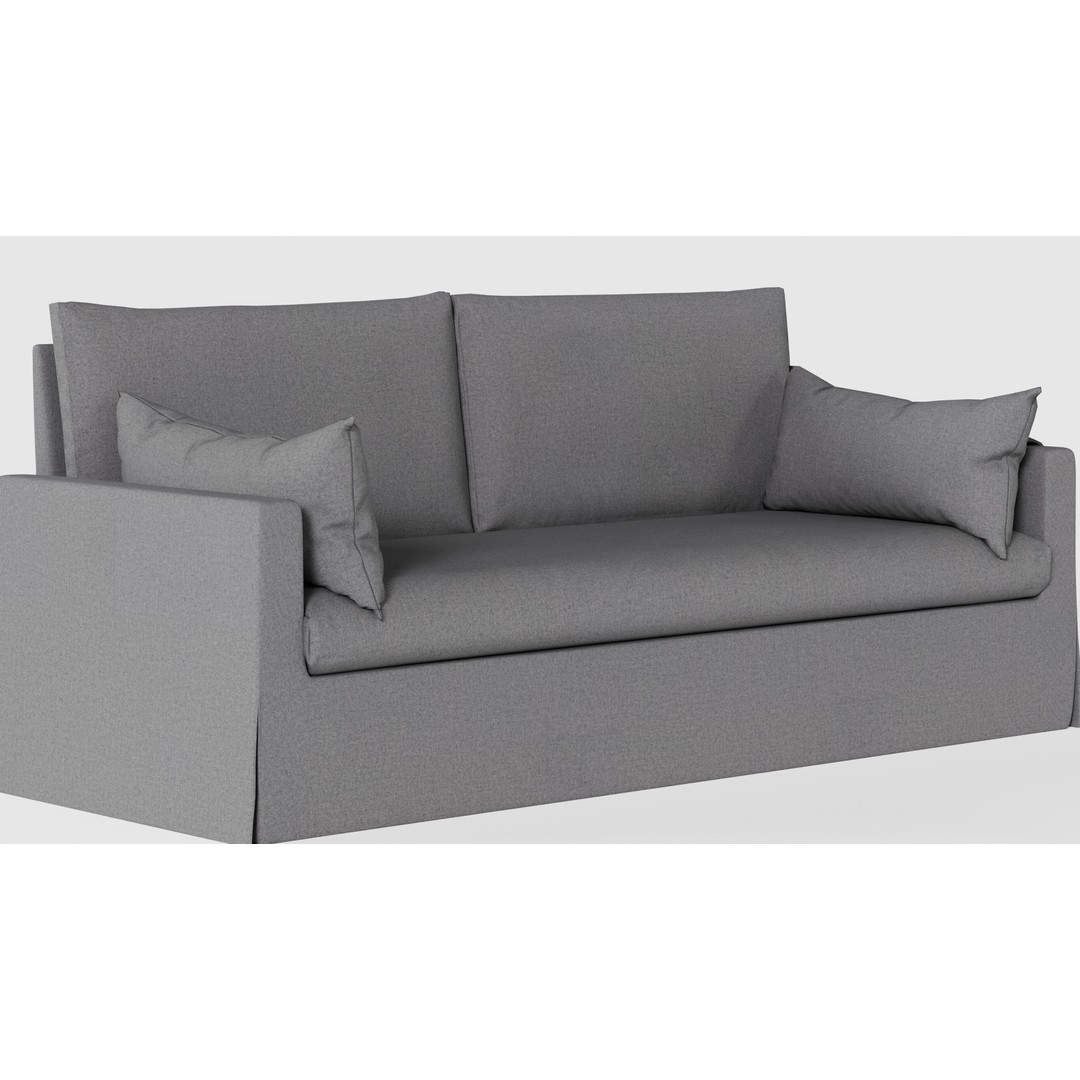 Hyltarp Sofa 3D Model – Modern Fabric Game-Ready Interior Asset - View 10