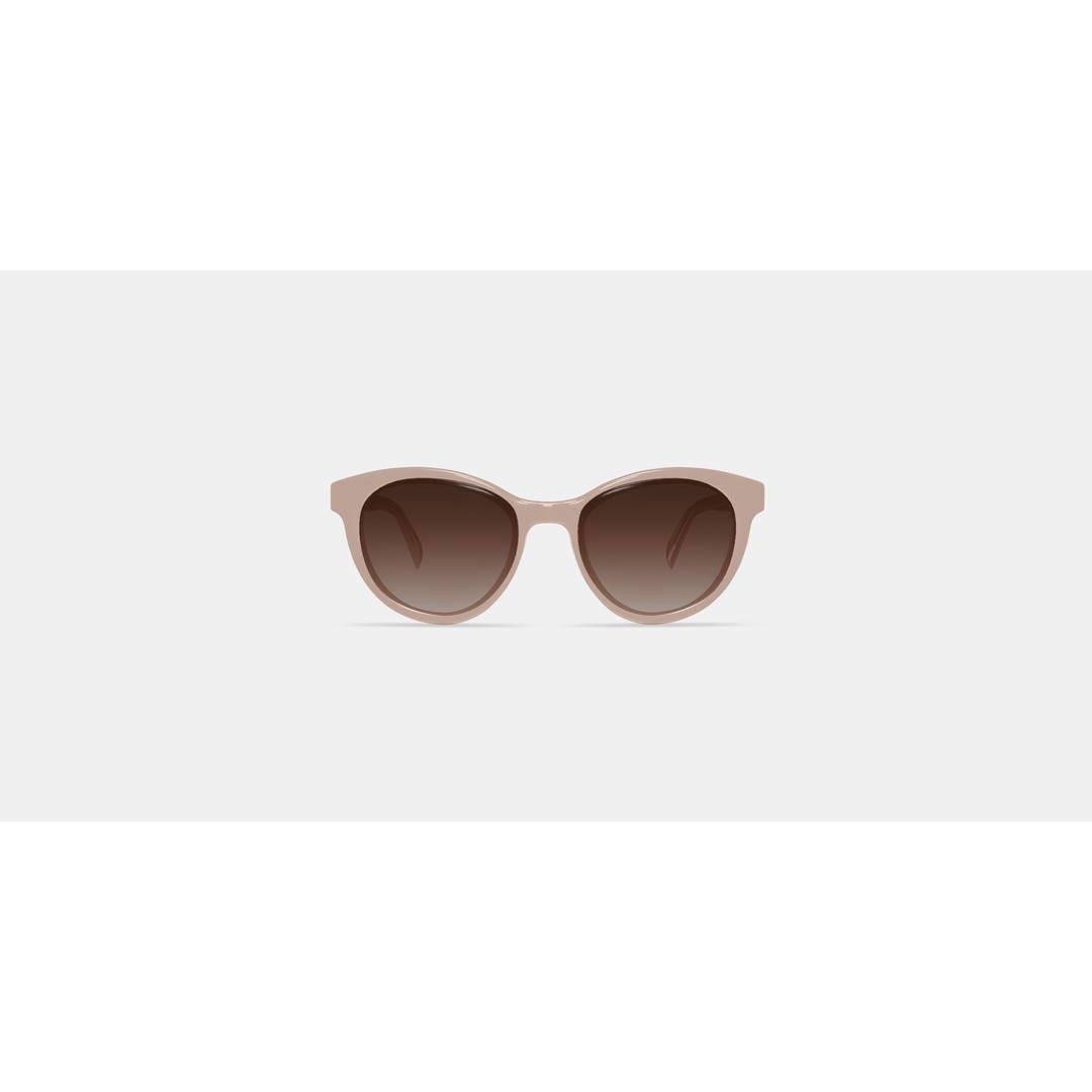 Raina Sunglasses 3D Model – Elderflower Crystal PBR Asset, FBX/OBJ - View 11