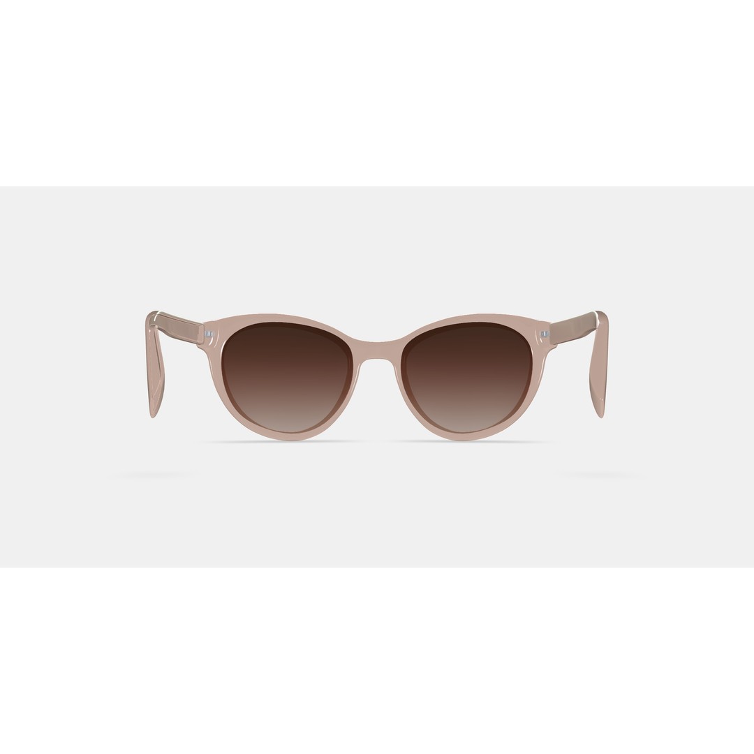 Raina Sunglasses 3D Model – Elderflower Crystal PBR Asset, FBX/OBJ - View 16
