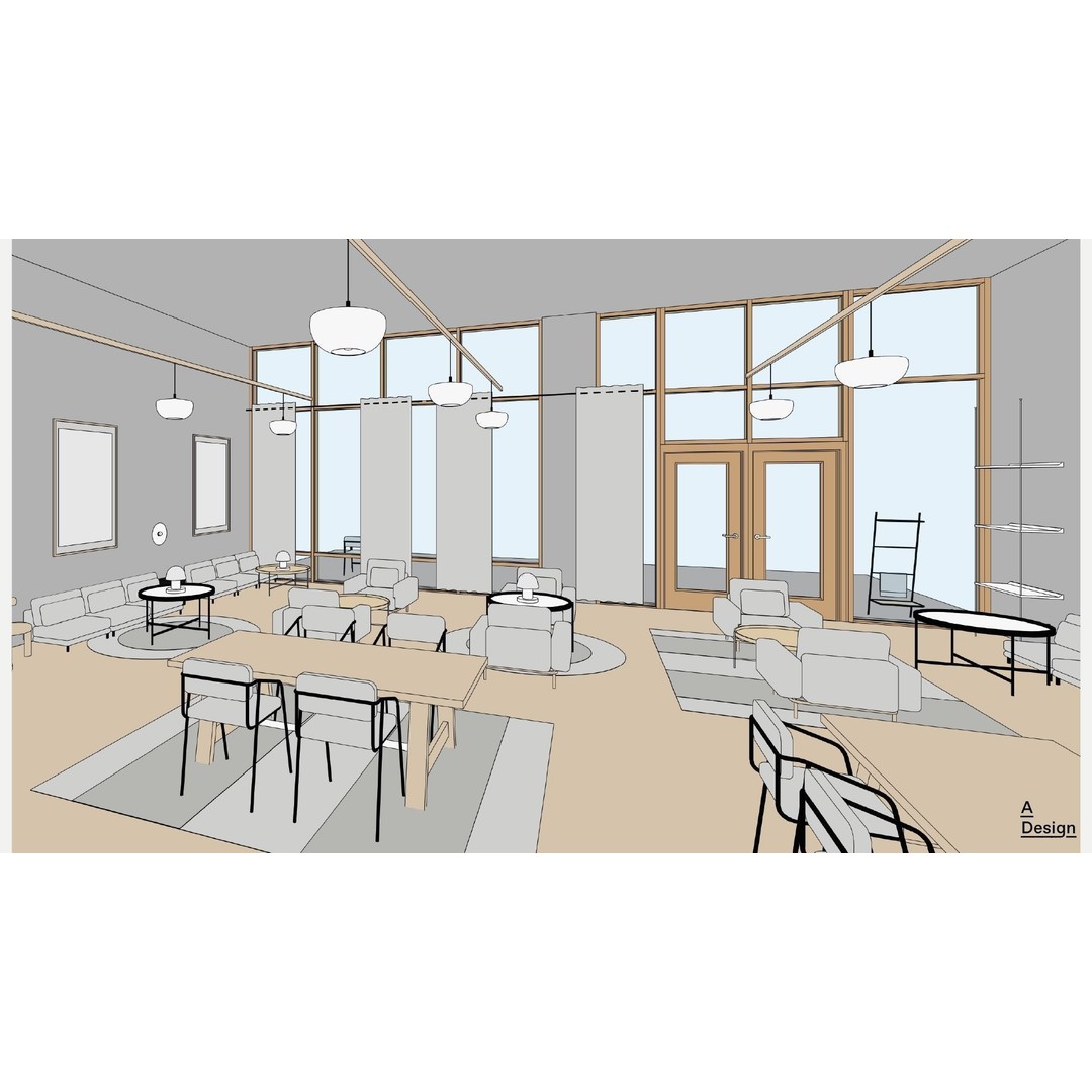 Bar 3D Model – Parametric Revit Asset with Textures - View 10