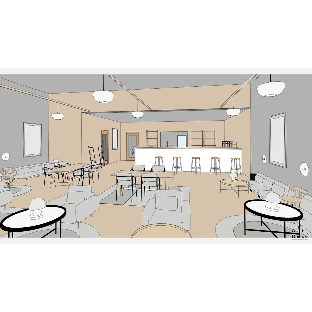 Bar 3D Model – Parametric Revit Asset with Textures - View 11