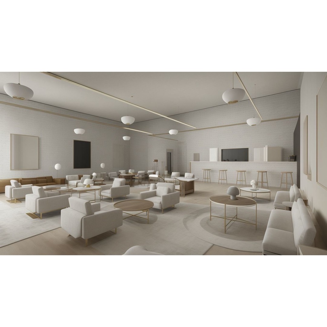 Bar 3D Model – Parametric Revit Asset with Textures - View 14