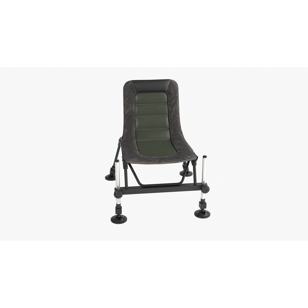 Feeder Chair 3D Model – Low Poly Outdoor Furniture, FBX, OBJ - View 4