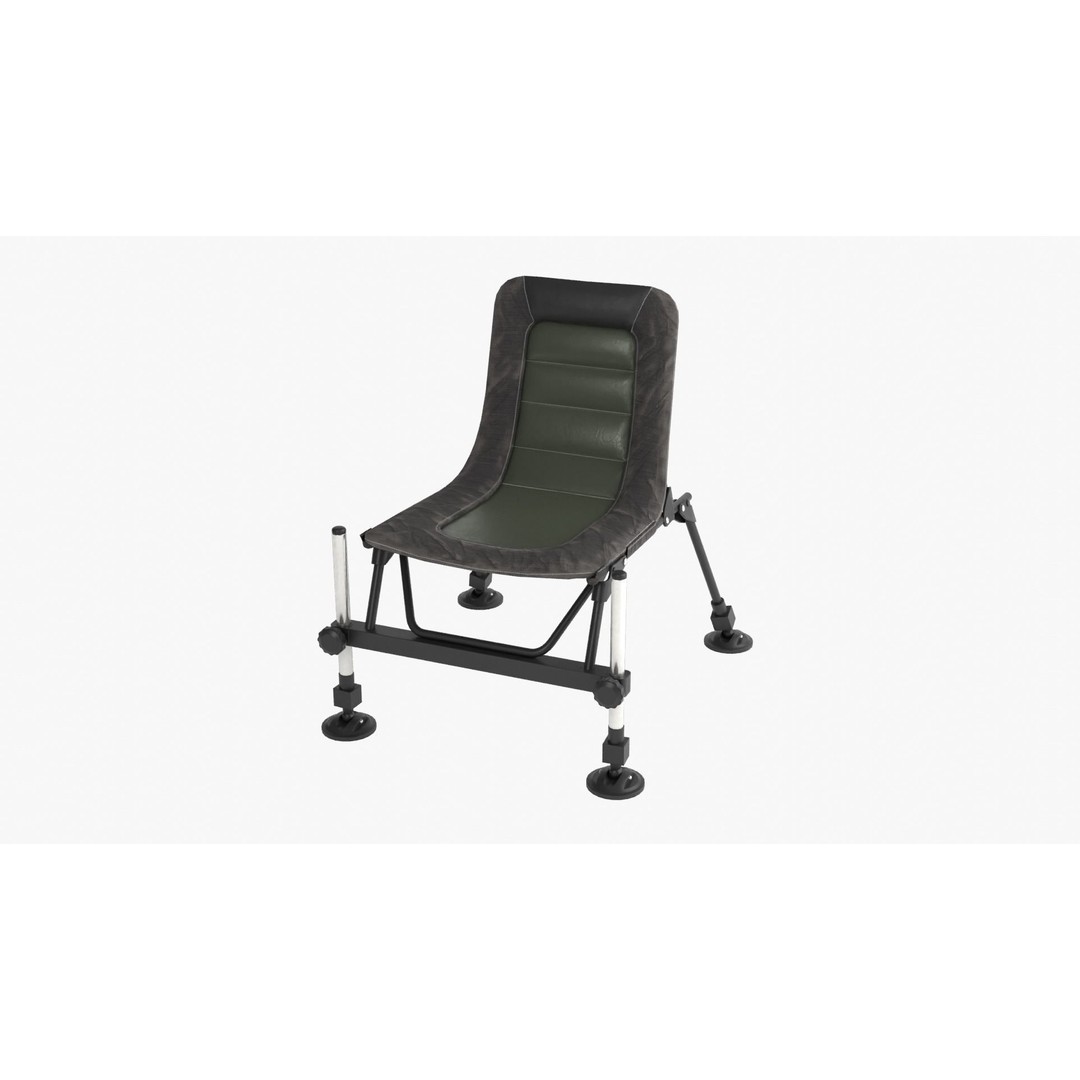 Feeder Chair 3D Model – Low Poly Outdoor Furniture, FBX, OBJ - View 5