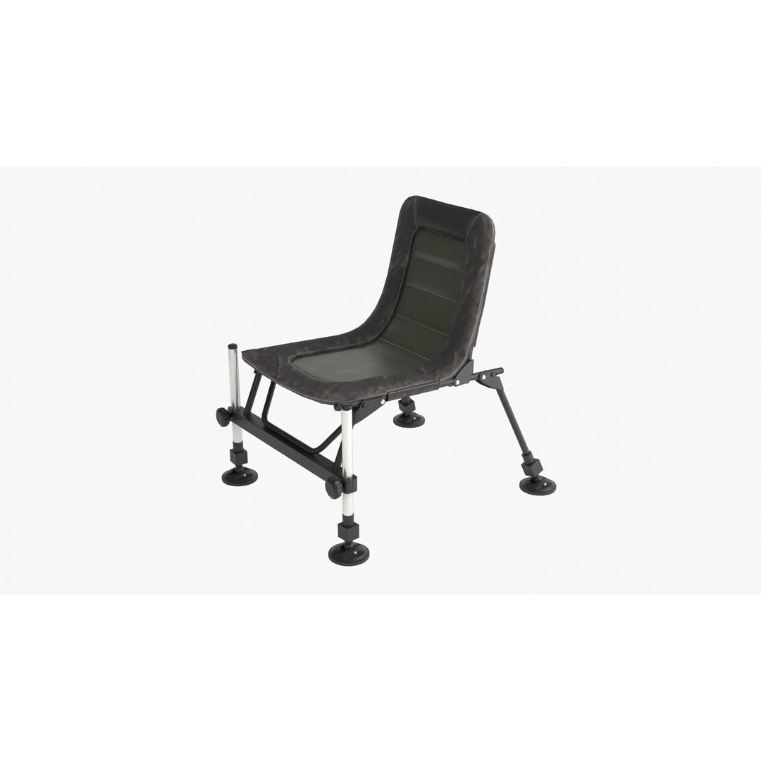 Feeder Chair 3D Model – Low Poly Outdoor Furniture, FBX, OBJ - View 6