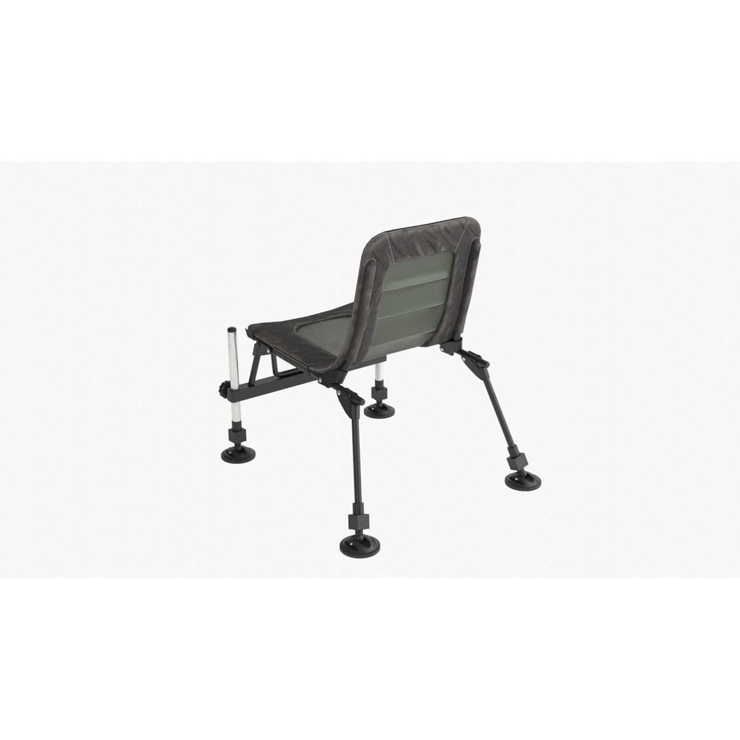 Feeder Chair 3D Model – Low Poly Outdoor Furniture, FBX, OBJ - View 9