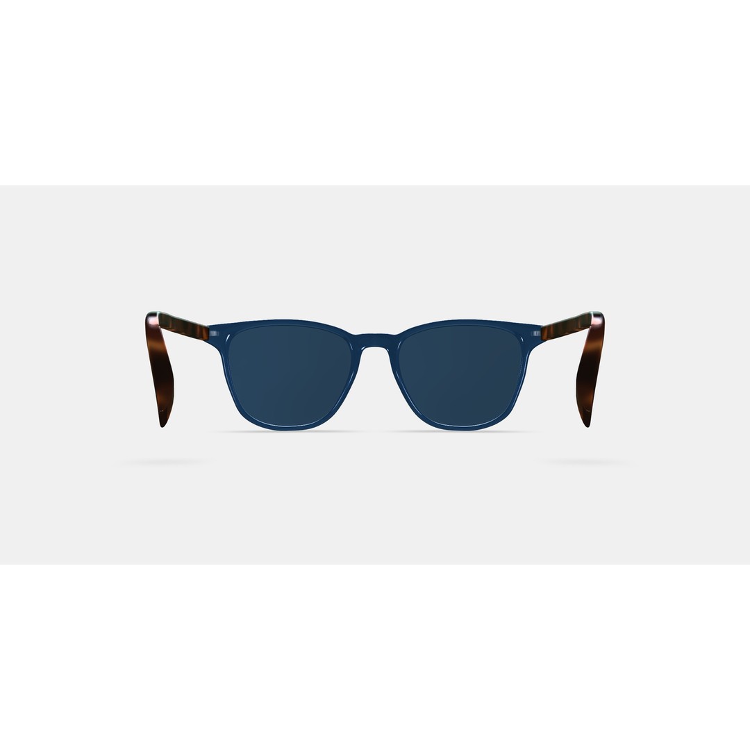 Dawson Sunglasses 3D Model – Azure Crystal & Oak Barrel, PBR - View 16