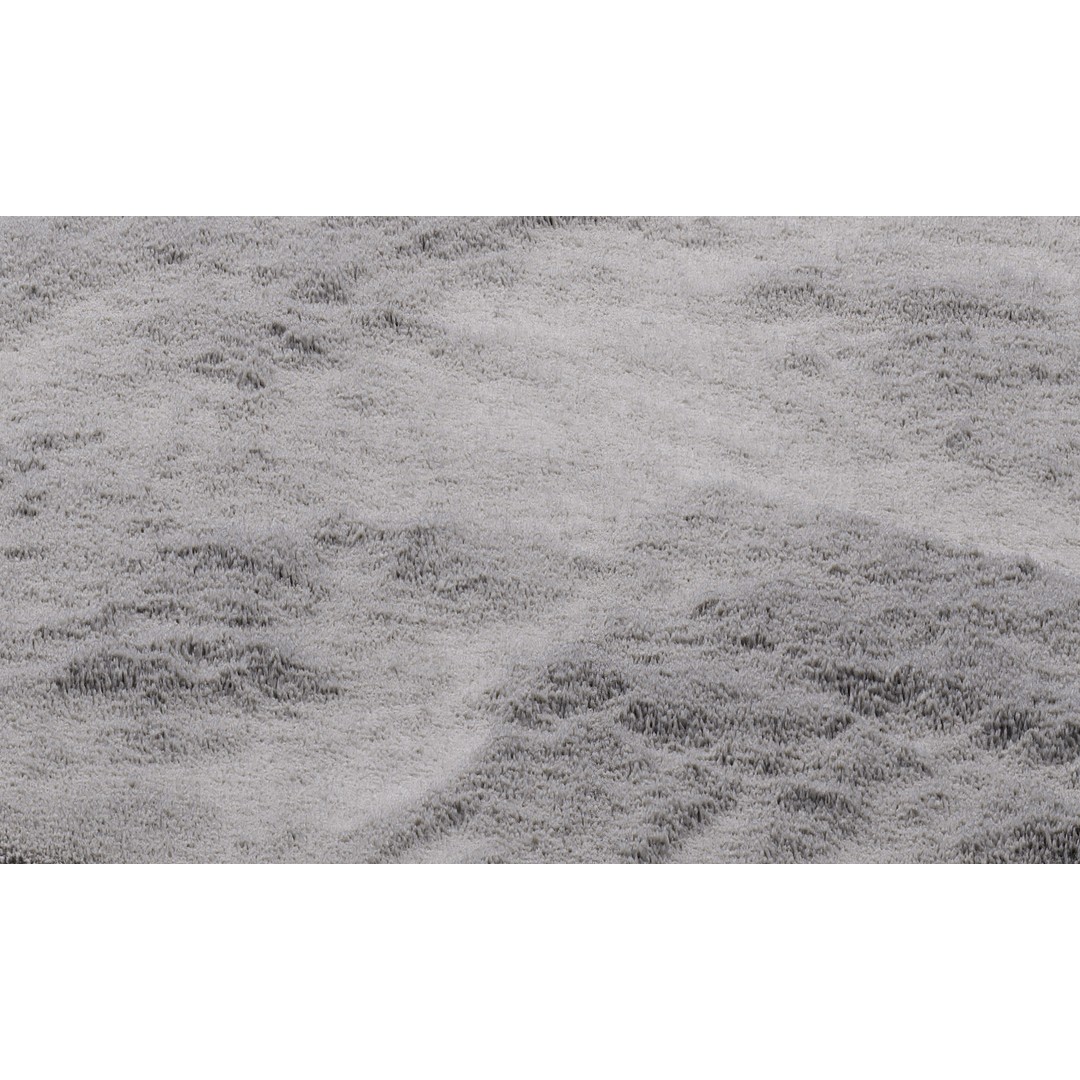 Benuta Dave Round Fur Rug 3D Model – Shaggy Textile, PBR Textures - View 13