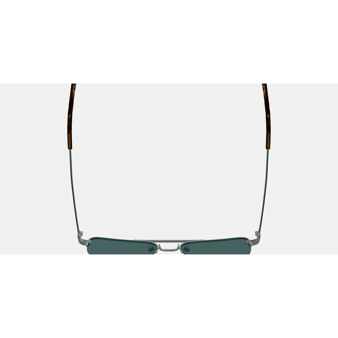 Julio Sunglasses 3D Model – Polished Silver Fashion Asset, PBR - View 9