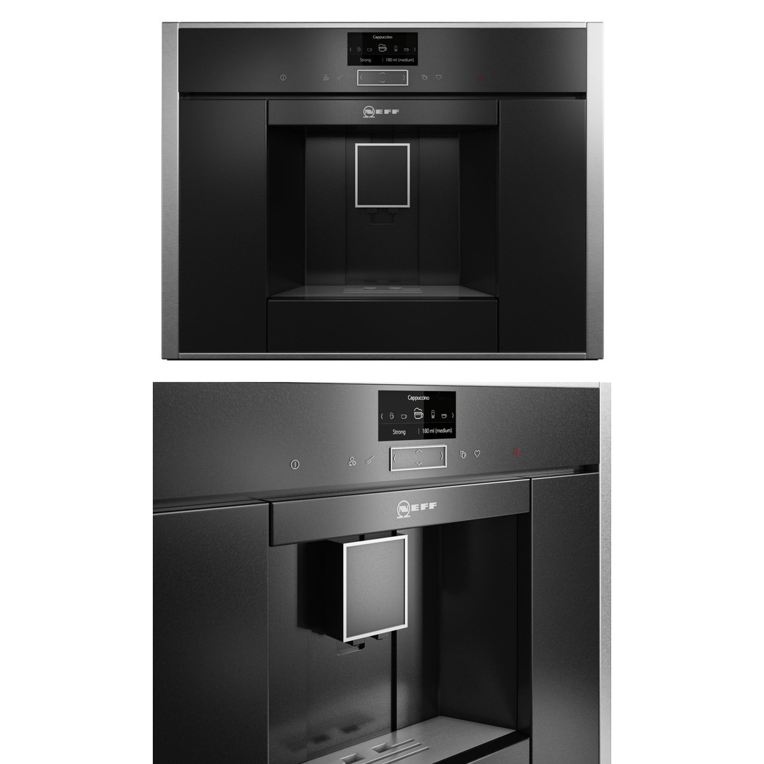 Neff Appliances 3D Model – Low Poly Kitchen Appliance Collection, FBX, OBJ