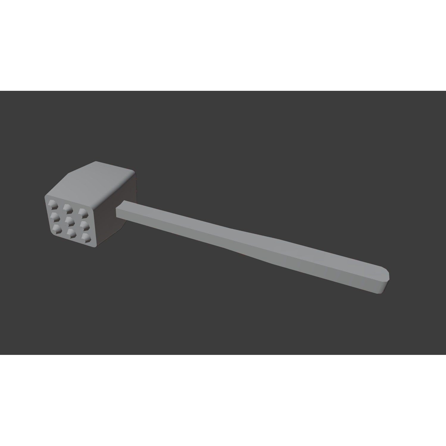 Old Kitchen Appliances - Low-Poly Game-Ready 3D Model - View 10