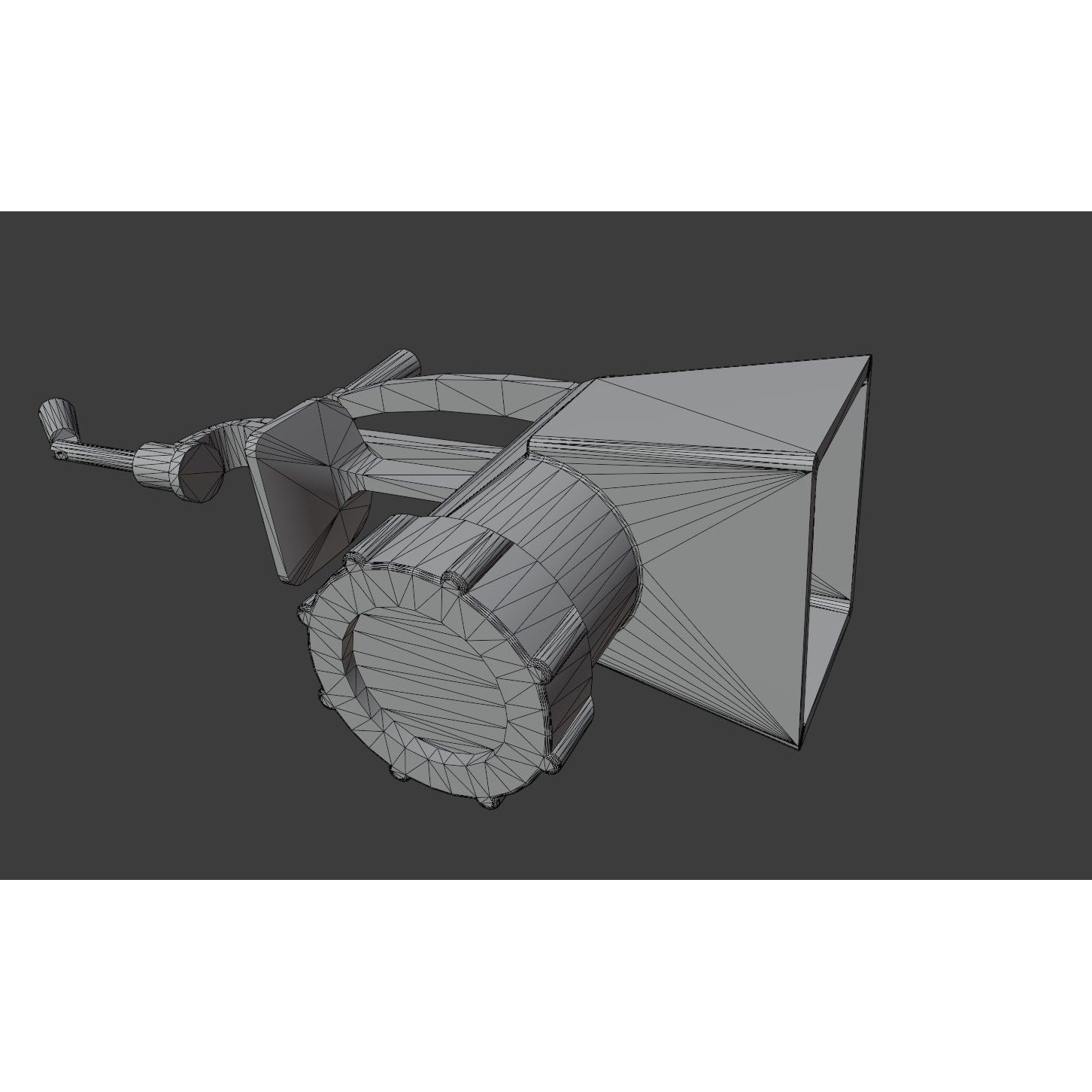 Old Kitchen Appliances - Low-Poly Game-Ready 3D Model - View 24
