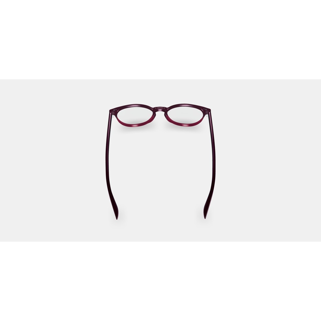 Blakeley Eyeglasses 3D Model – Oxblood Fade PBR Textured, FBX, OBJ - View 6