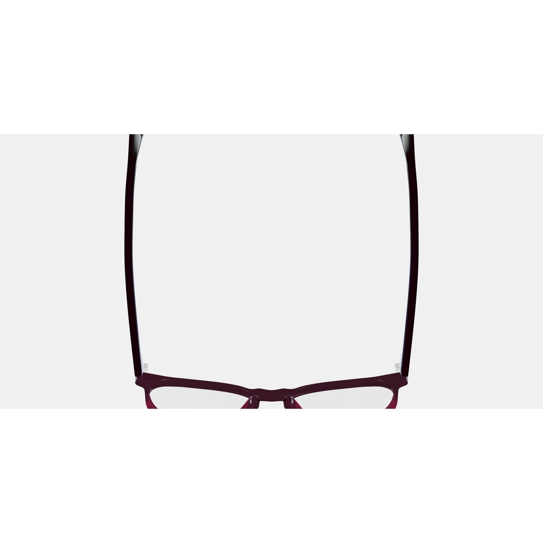 Blakeley Eyeglasses 3D Model – Oxblood Fade PBR Textured, FBX, OBJ - View 9