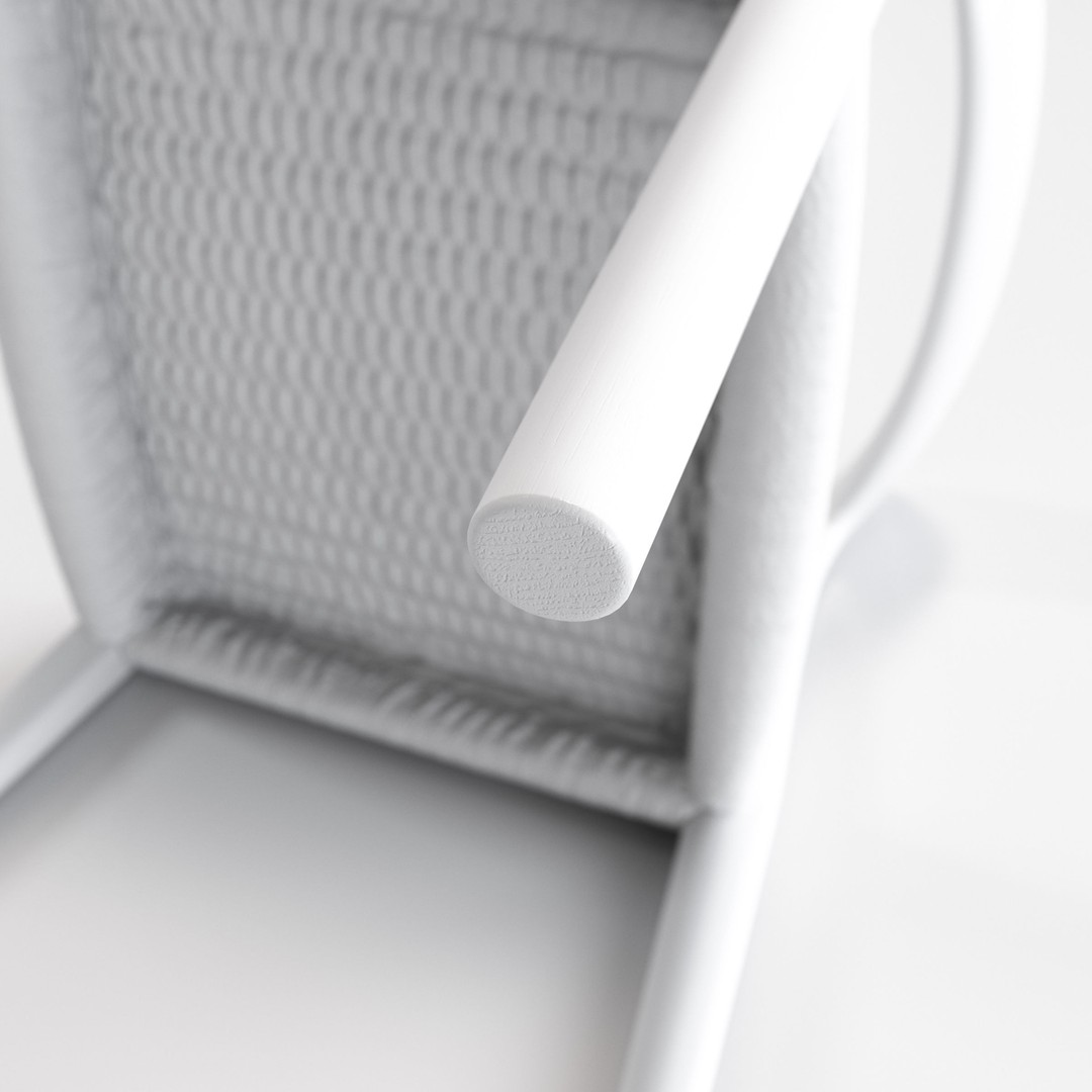 Niels Moller Model 77 Dining Chair 3D Model – Low Poly Teakwood Design, FBX, OBJ