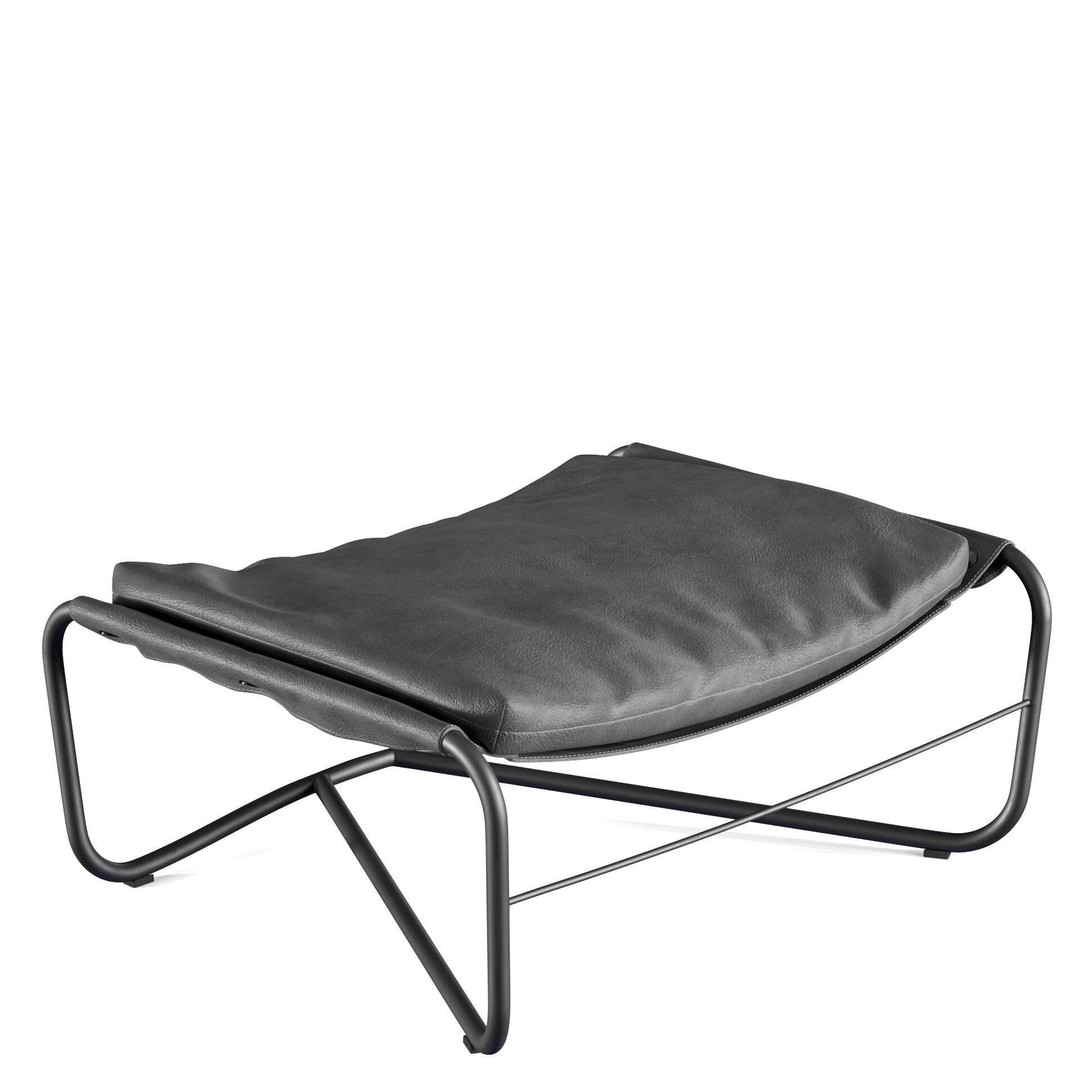 Bug Chair 3D Model – High Poly Leather Armchair, FBX - View 7