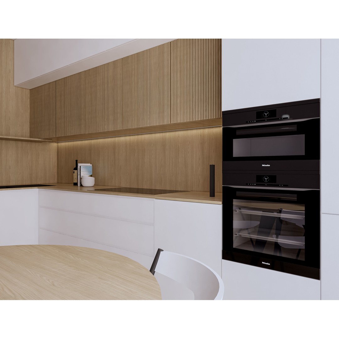Modern Kitchen 3D Model – Low Poly PBR Interior Asset, FBX, OBJ - View 8