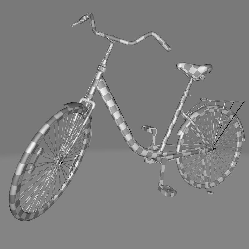 3 Bicycles 3D Model – Low Poly Game Asset, FBX, PBR Textures