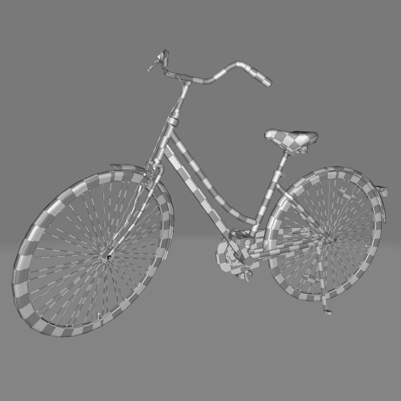 3 Bicycles 3D Model – Low Poly Game Asset, FBX, PBR Textures - View 12