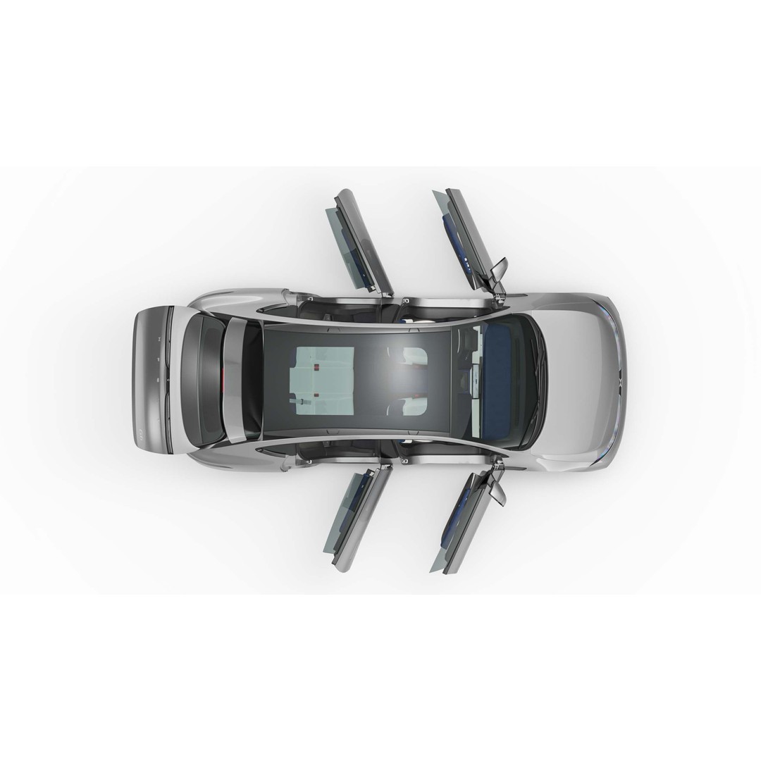 2025 Xpeng G6 3D Model – High Poly SUV with Rigged Interior, FBX, OBJ - View 12