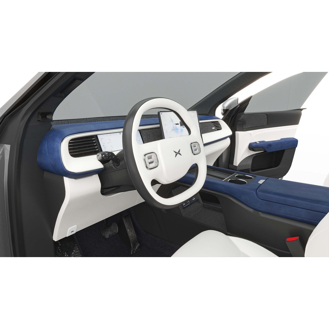 2025 Xpeng G6 3D Model – High Poly SUV with Rigged Interior, FBX, OBJ - View 16
