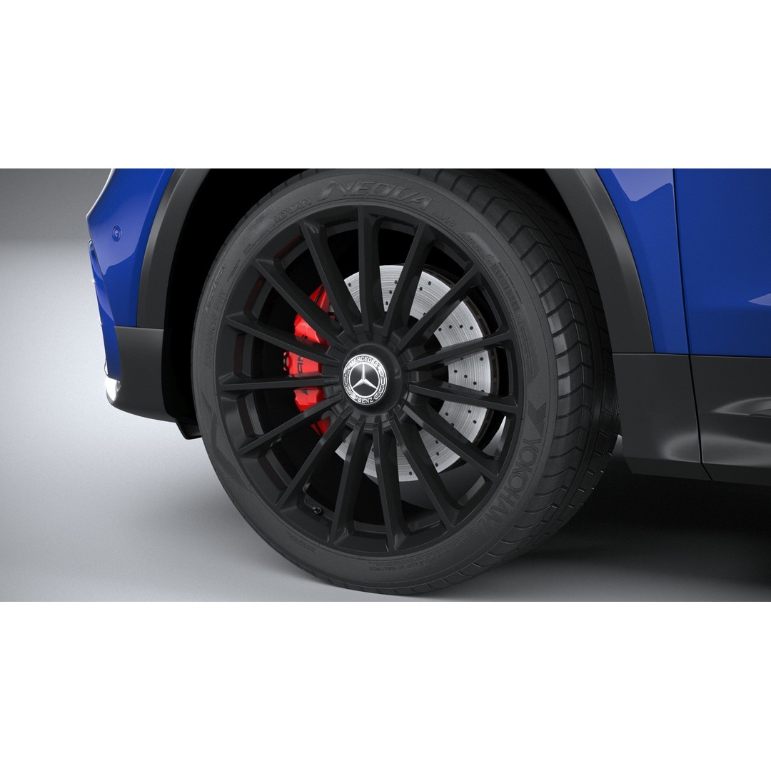 Mercedes-Benz GLB35 AMG 2024 3D Model – High Poly Car Asset, FBX, OBJ - View 18