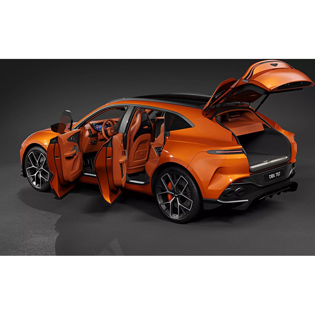 2026 Aston Martin DBX707 3D Model – High Poly PBR Car Asset, FBX, OBJ - View 16
