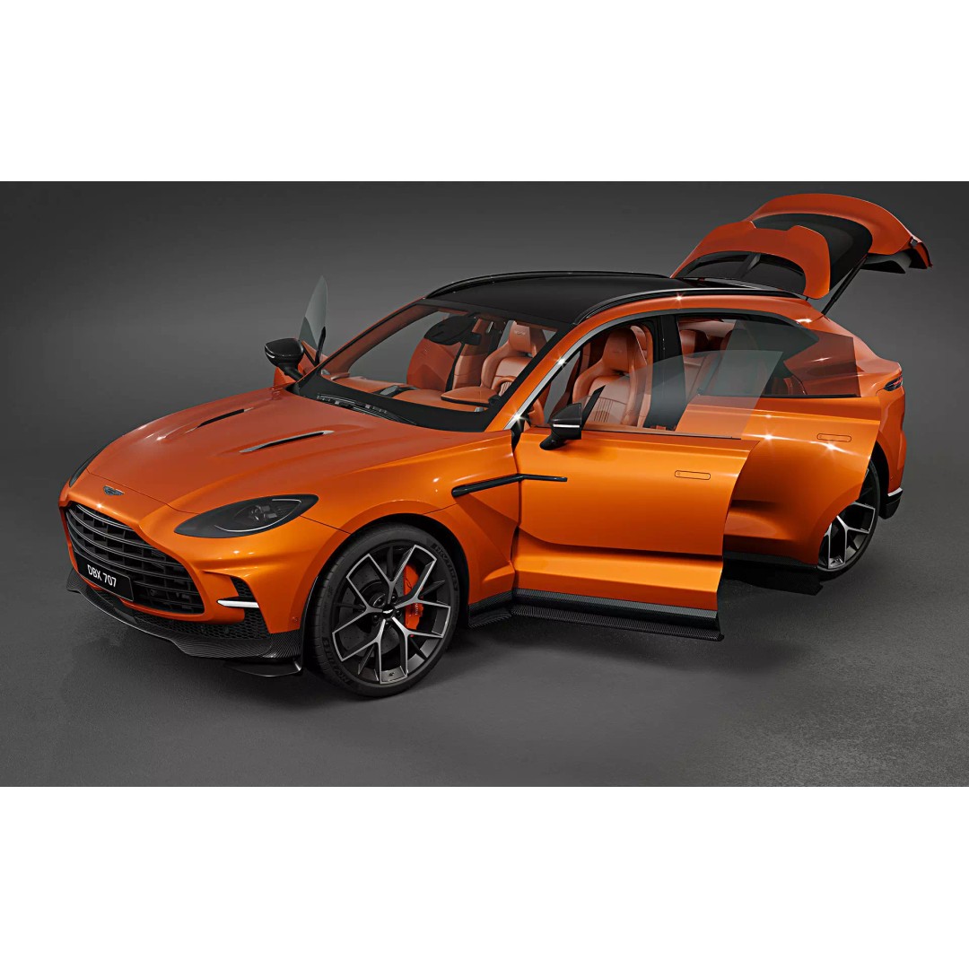 2026 Aston Martin DBX707 3D Model – High Poly PBR Car Asset, FBX, OBJ - View 4