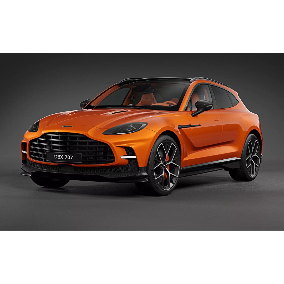 2026 Aston Martin DBX707 3D Model – High Poly PBR Car Asset, FBX, OBJ - View 6