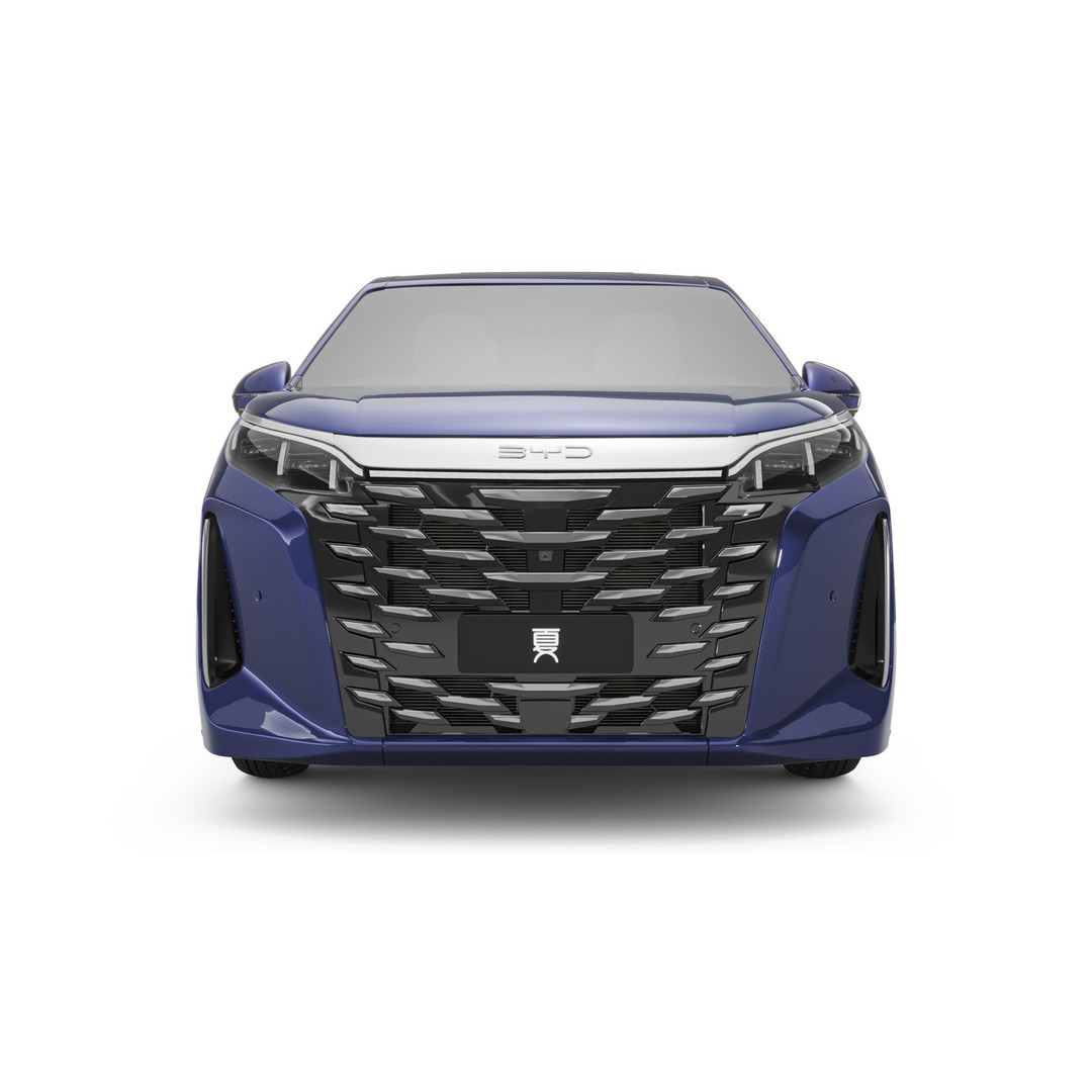 2025 BYD M9 3D Model – Luxury SUV, Game-Ready, FBX, Blender - View 6