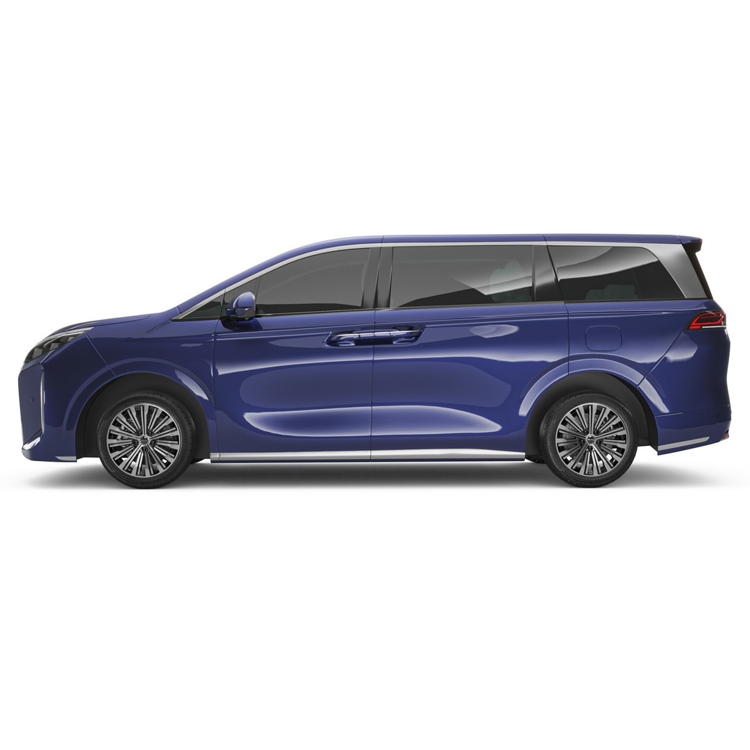 2025 BYD M9 3D Model – Luxury SUV, Game-Ready, FBX, Blender - View 7