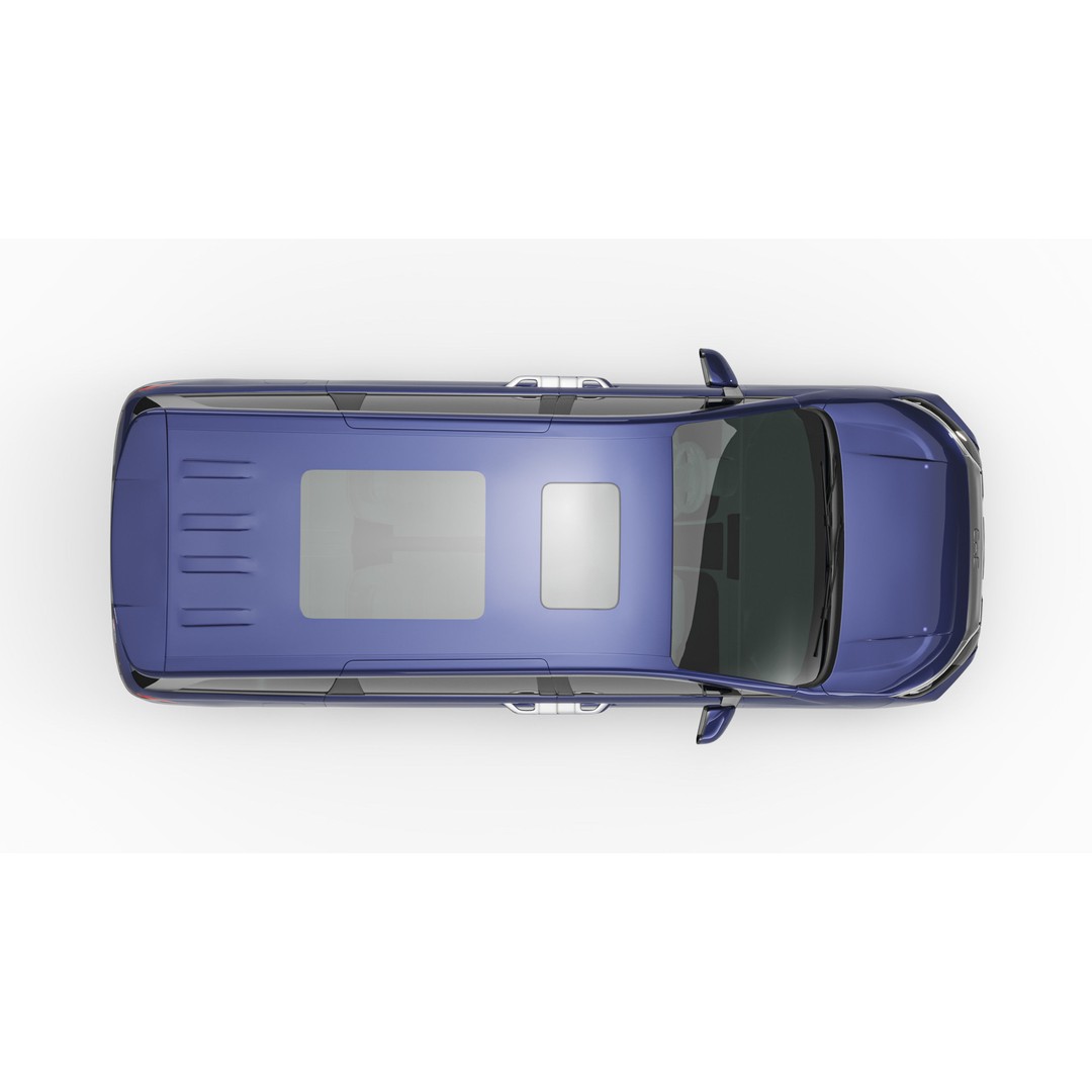 2025 BYD M9 3D Model – Luxury SUV, Game-Ready, FBX, Blender - View 9