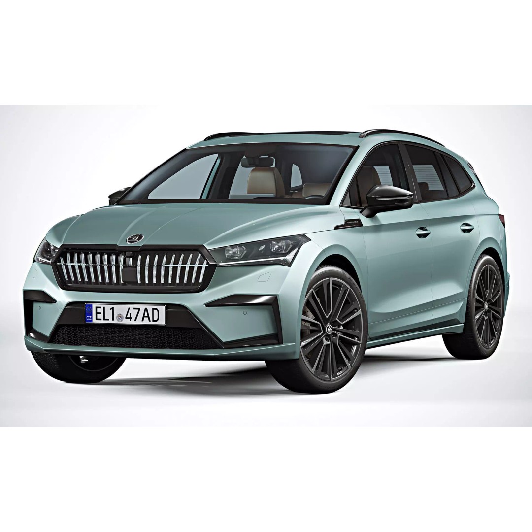 2021 Skoda Enyaq iV 3D Model – Photorealistic Game-Ready Asset, FBX, OBJ - View 5