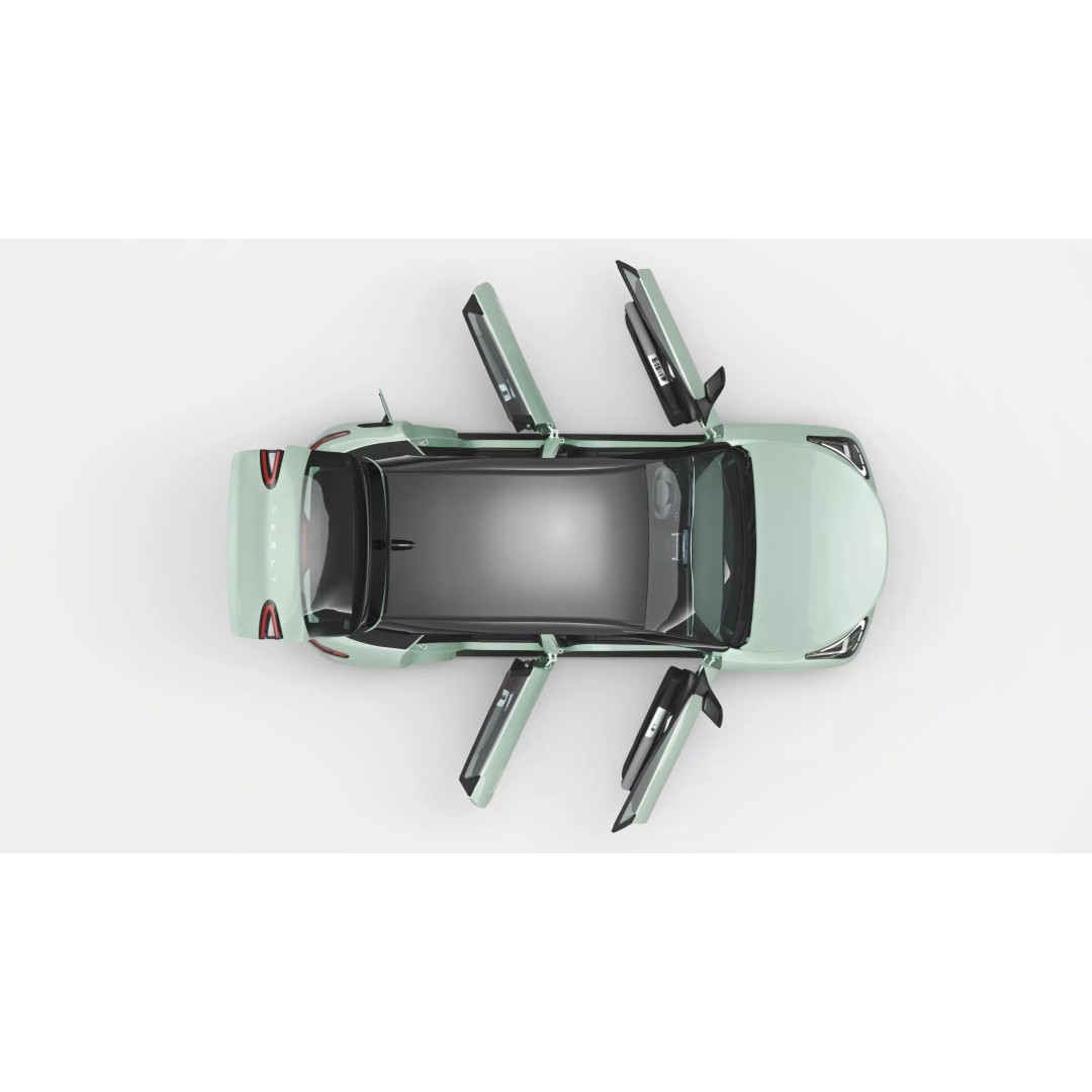 2026 Geely EX2 3D Model – Realistic SUV with Interior, FBX, Blender - View 11