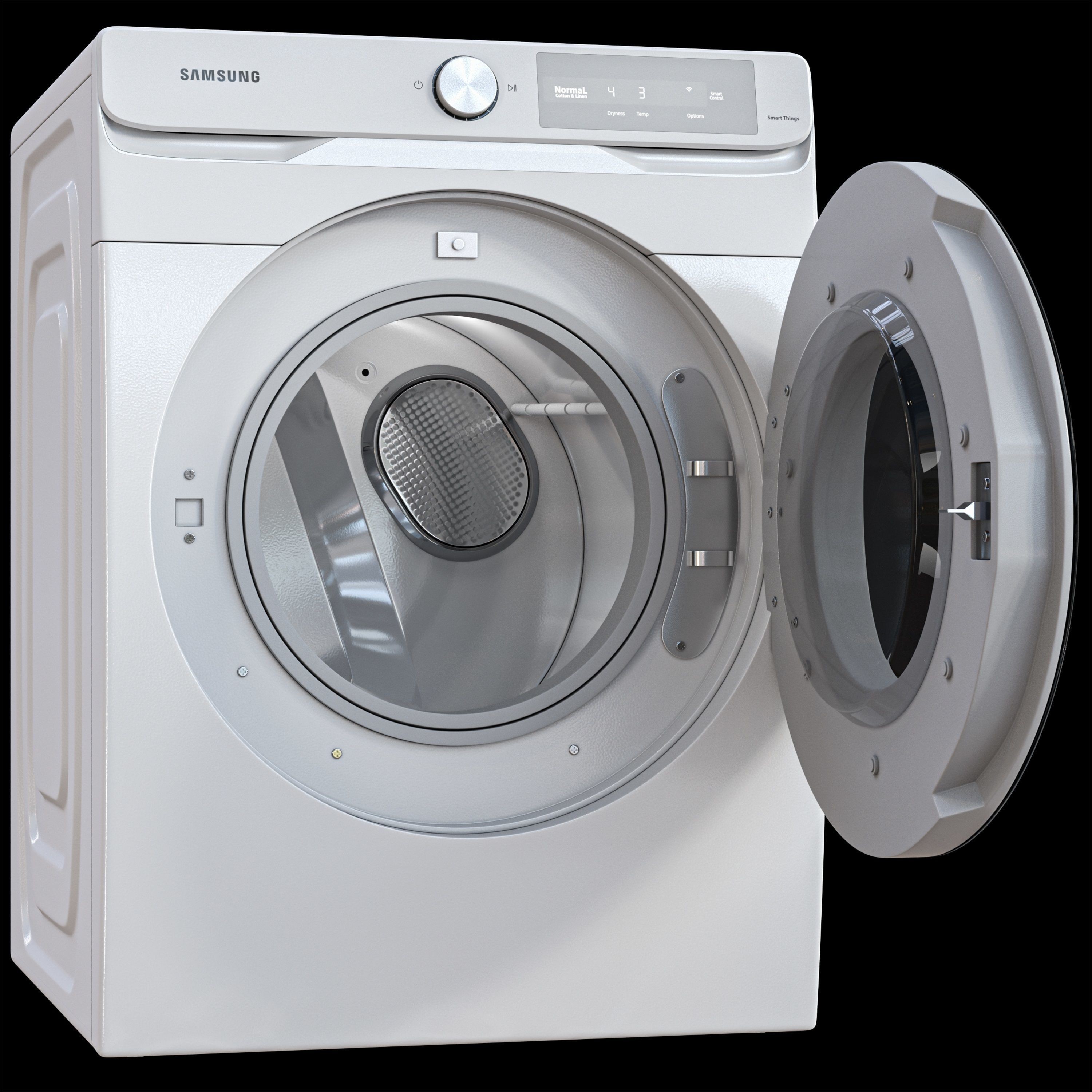 Samsung Washing Machine & Dryer - Game-Ready 3D Model