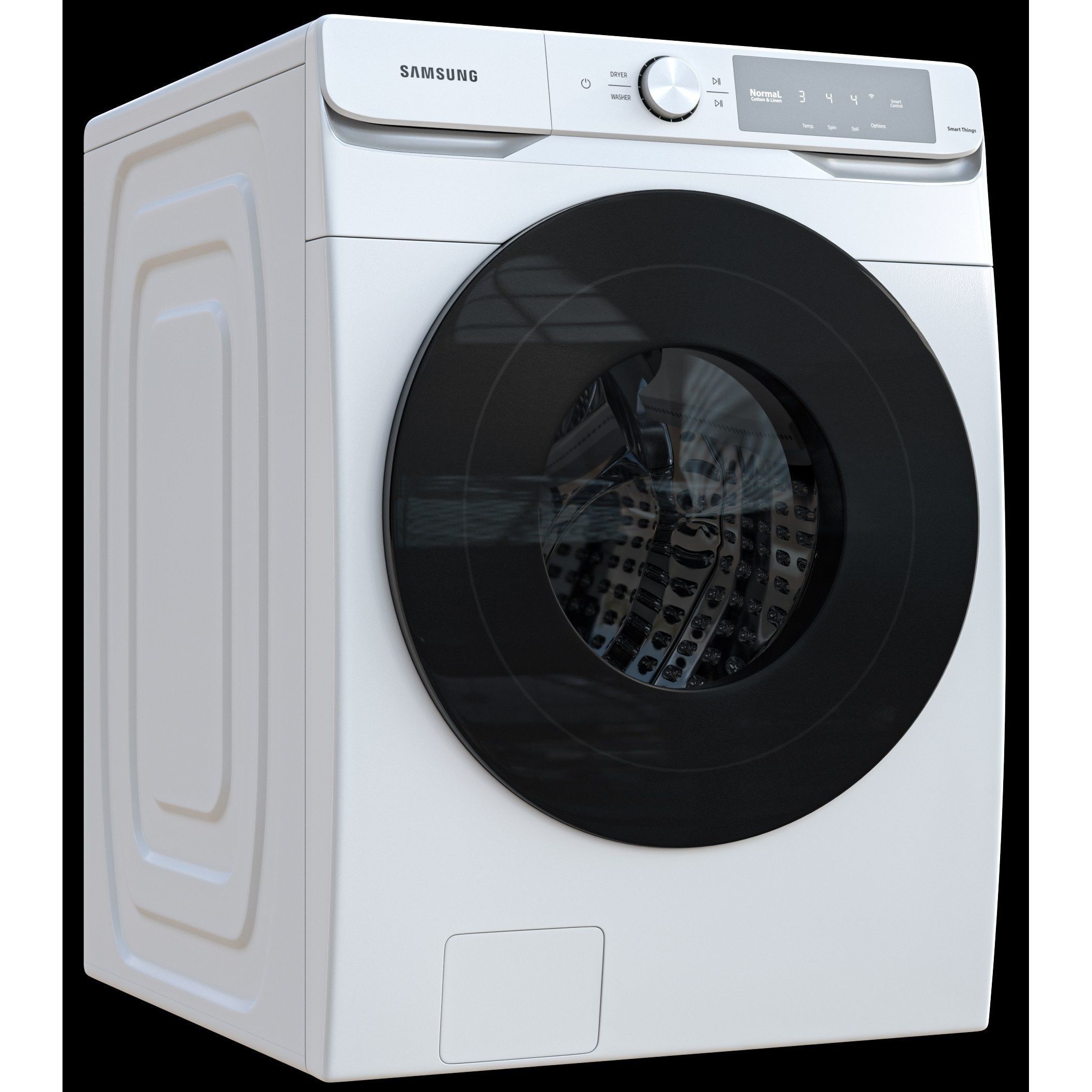 Samsung Washing Machine & Dryer - Game-Ready 3D Model - View 12