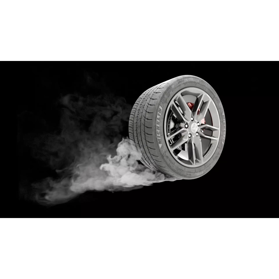 Car Tire Burnout Smoke VDB 3D Model Pack – Static Pyro Simulations for Blender - View 5