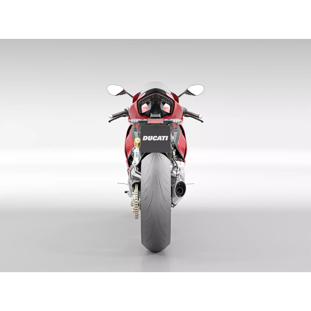 DUCATI PANIGALE V2 2021 3D Model – Low Poly Game Asset, FBX, OBJ