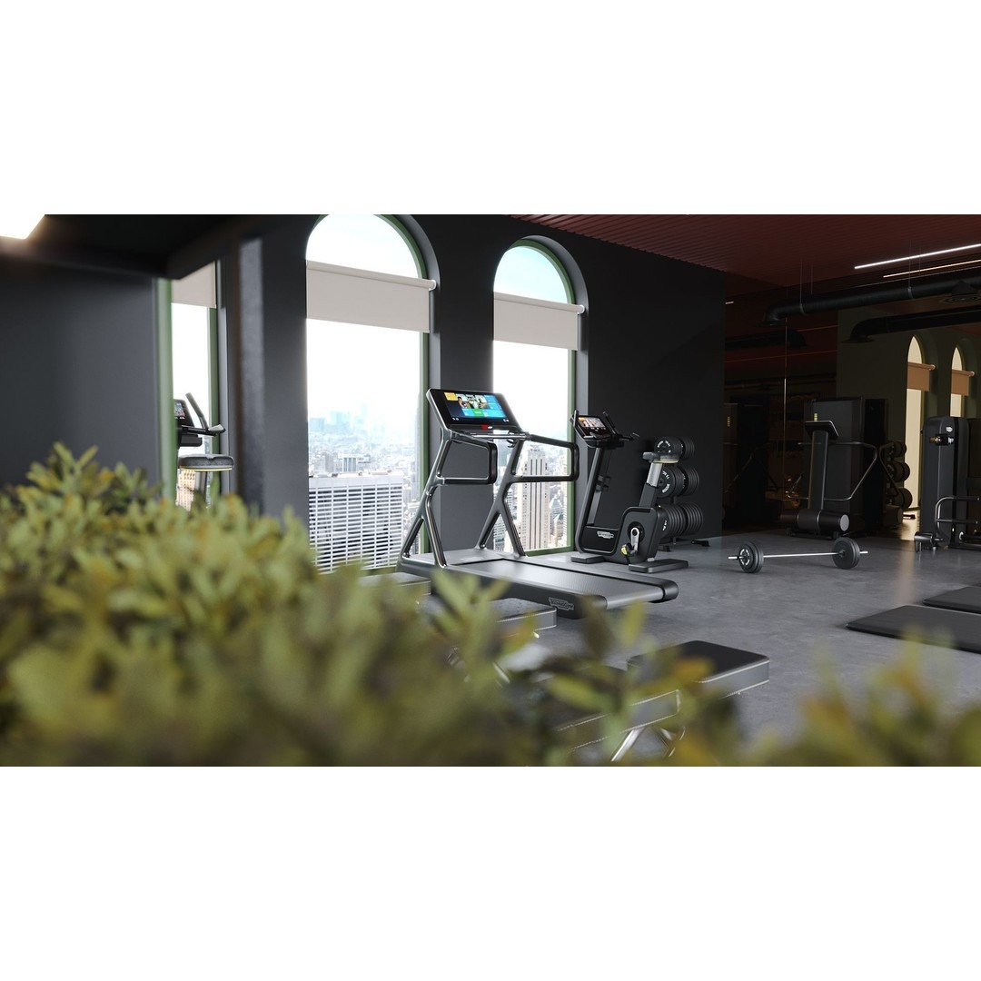 Gym Room 3D Model – Highly Detailed Interior Scene, FBX & OBJ - View 5