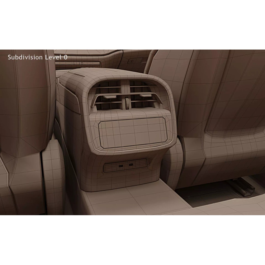 2025 Mercedes-Benz E53 AMG Hybrid 3D Model – High Poly Game Asset, FBX - View 39