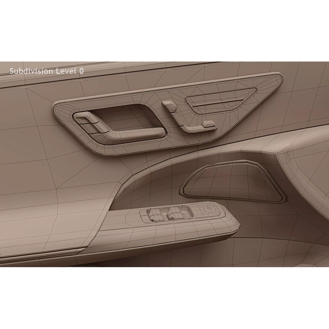 2024 Mercedes-Benz E-Class 3D Model – High Poly PBR Car Asset, FBX - View 36