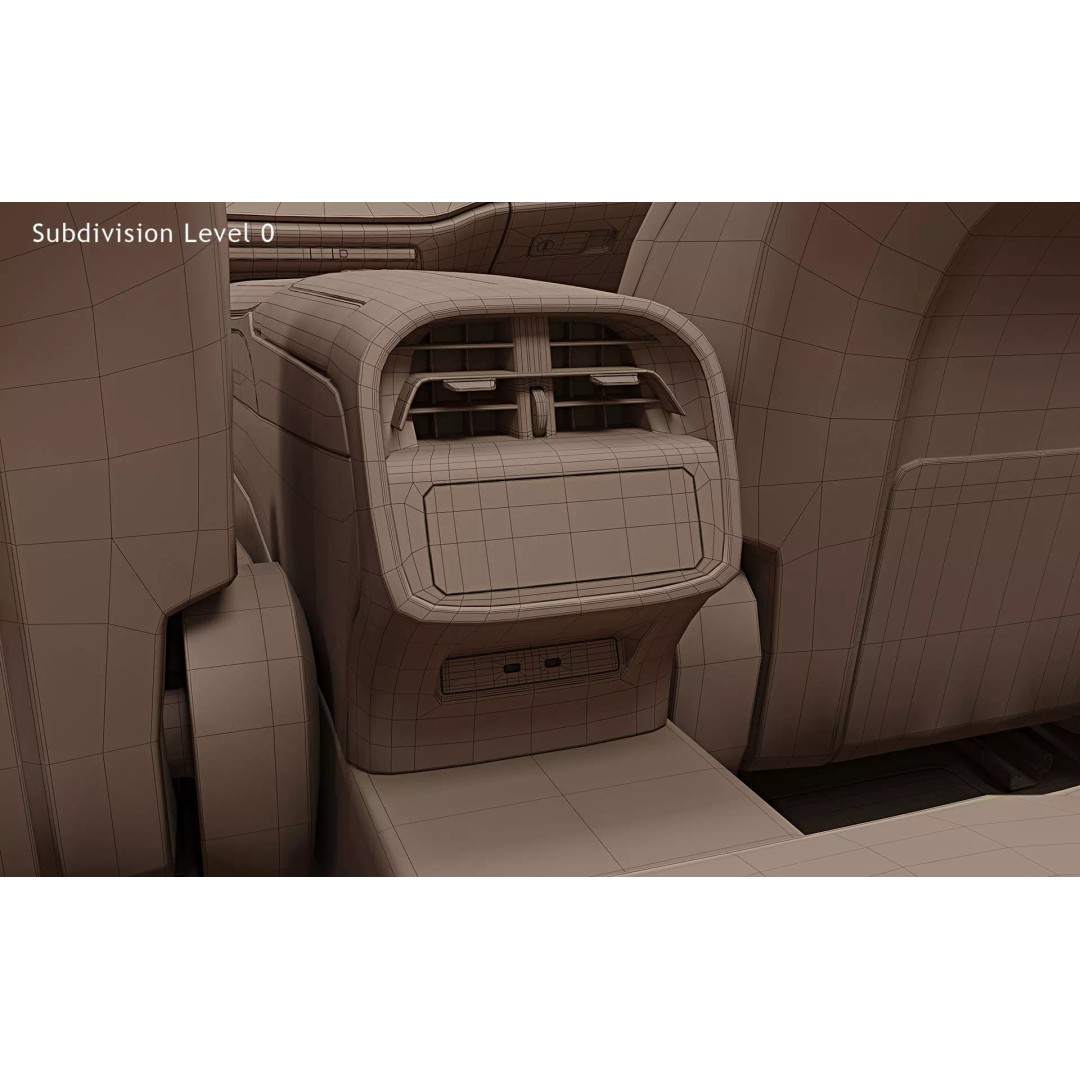 2024 Mercedes-Benz E-Class 3D Model – High Poly PBR Car Asset, FBX - View 39
