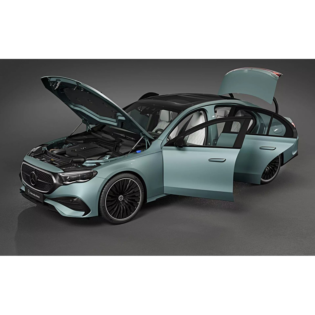 2024 Mercedes-Benz E-Class 3D Model – High Poly PBR Car Asset, FBX - View 4