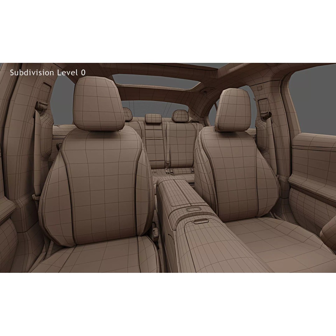 2024 Mercedes-Benz E-Class 3D Model – High Poly PBR Car Asset, FBX - View 40