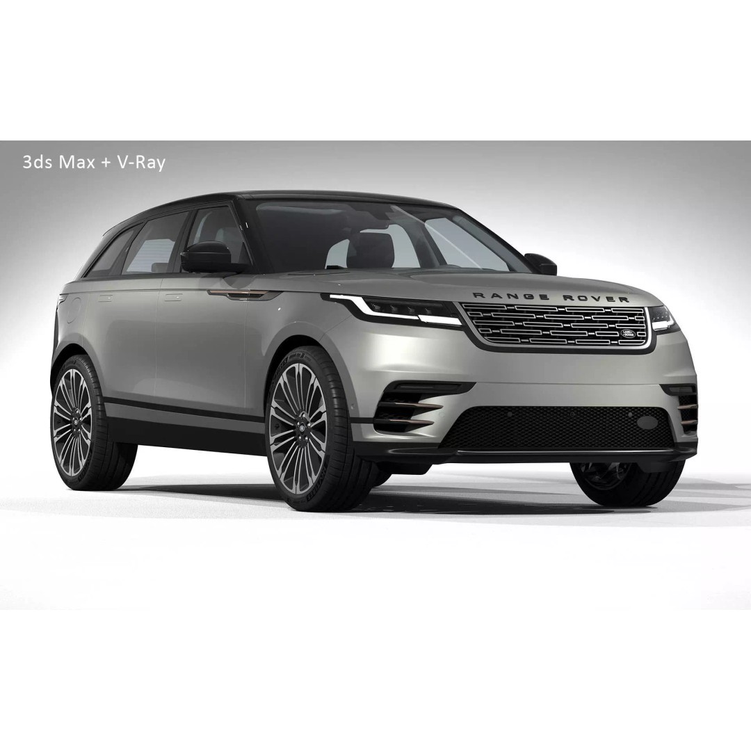 2024 Land Rover Range Rover Velar 3D Model – High Poly Game Asset, FBX, OBJ - View 18