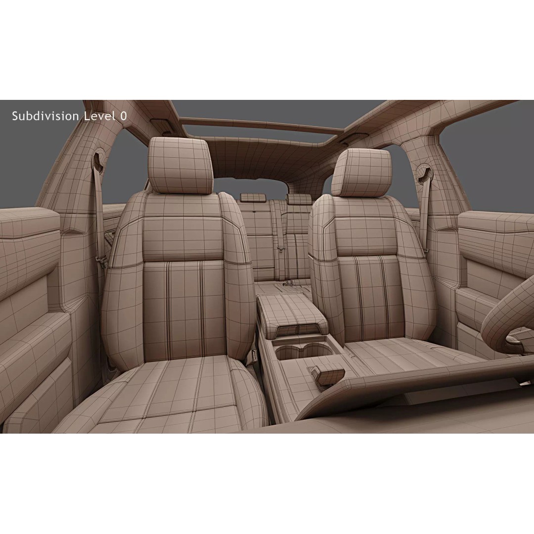 2024 Land Rover Range Rover Velar 3D Model – High Poly Game Asset, FBX, OBJ - View 22