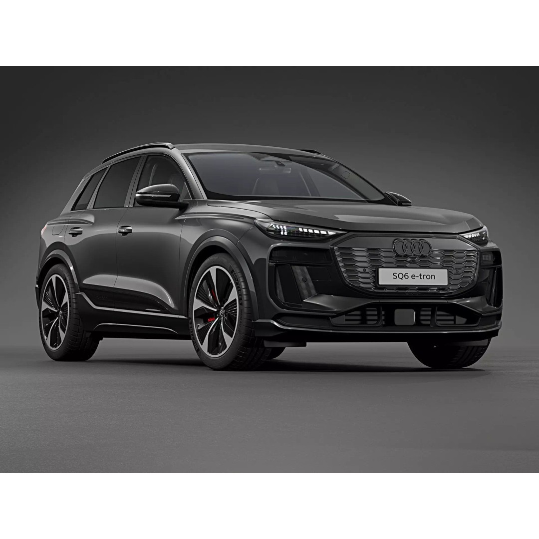 2025 Audi SQ6 e-tron 3D Model – Photorealistic SUV with Openable Features - View 2